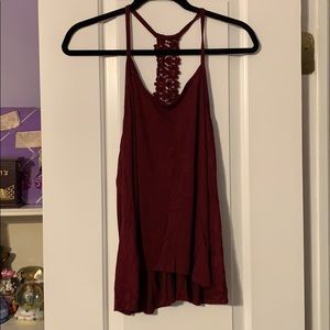 Maroon Tank